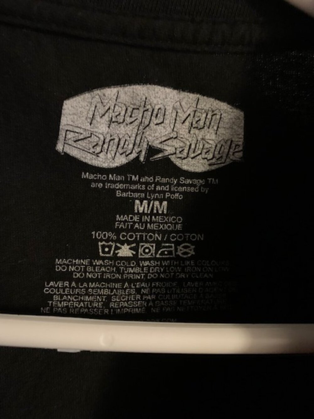 WRESTLING "RANDY SAVAGE " TSHIRT (MEDIUM) - Picture 5 of 5
